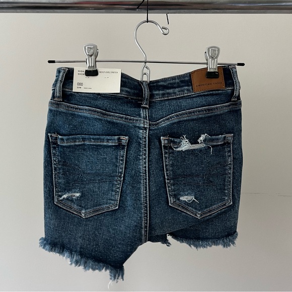 NWT American Eagle Dark Wash Shorts - Picture 2 of 4